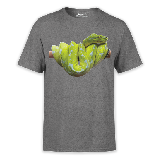 Koszulka wąż pyton zielony