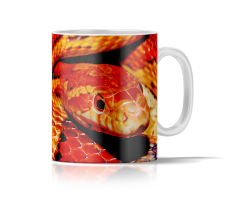 Kubek ceramiczny wąż zbożowy